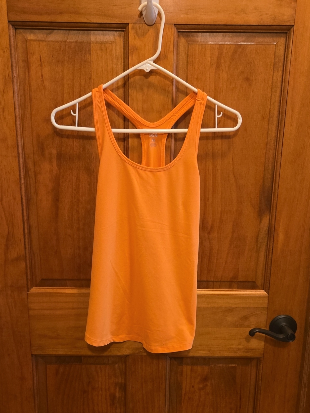 DSG Bright Orange Racerback Tank